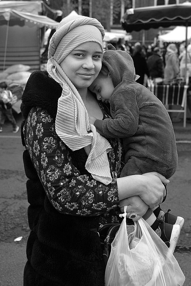 People of Wazemmes (Lille-France).