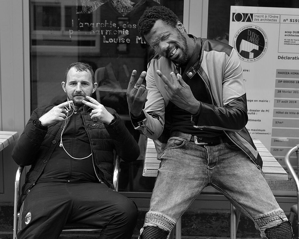 People of Wazemmes (Lille-France).