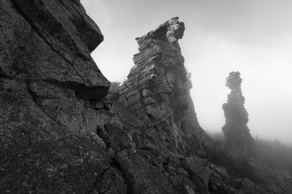 Осенняя прогулка в облаках