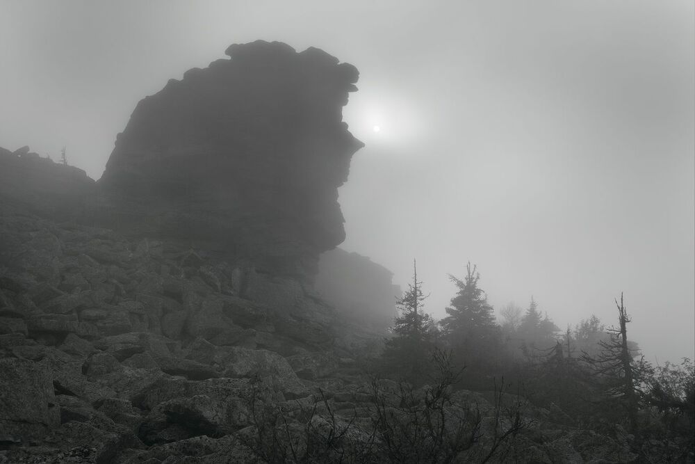 Осенняя прогулка в облаках