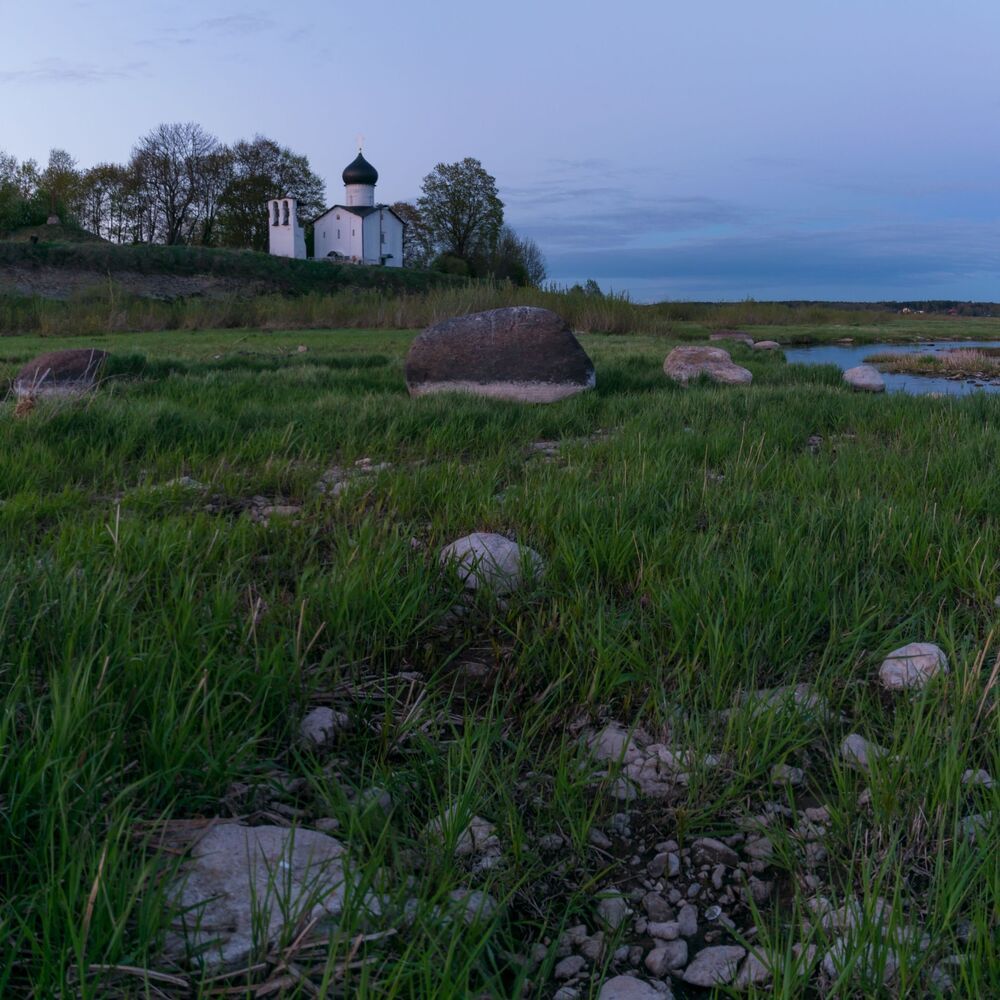 Церковь Ильи Пророка (XV век). р.Великая.