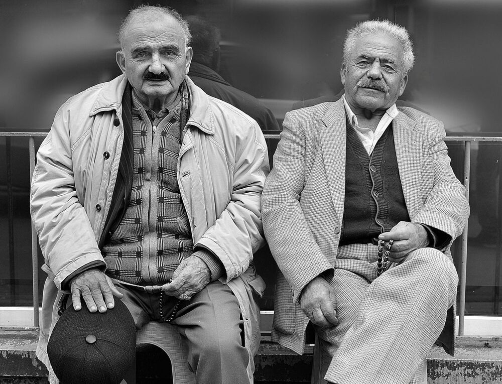 Portraits from a Turkish pub(Antwerp-Belgium).