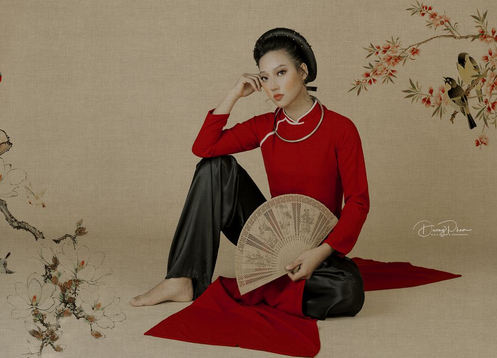 #Aodai #Painting