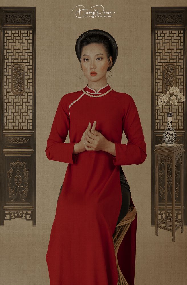 #Aodai #Painting