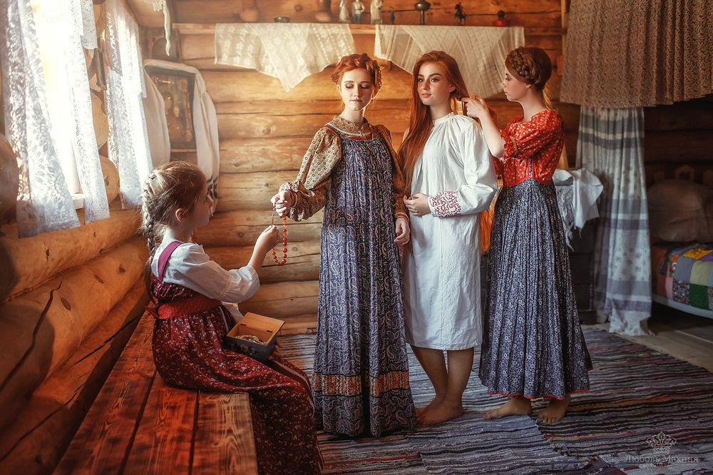 Сборы невесты под венец