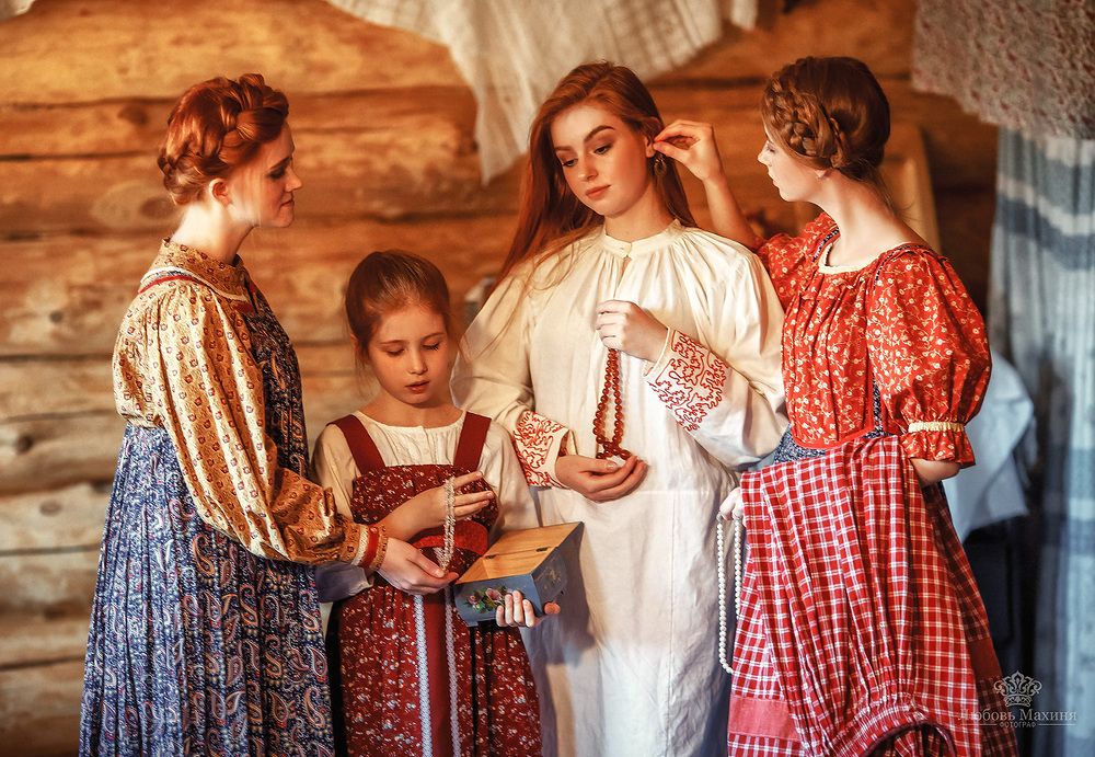 Сборы невесты под венец