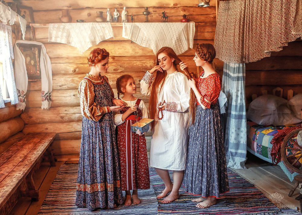 Сборы невесты под венец