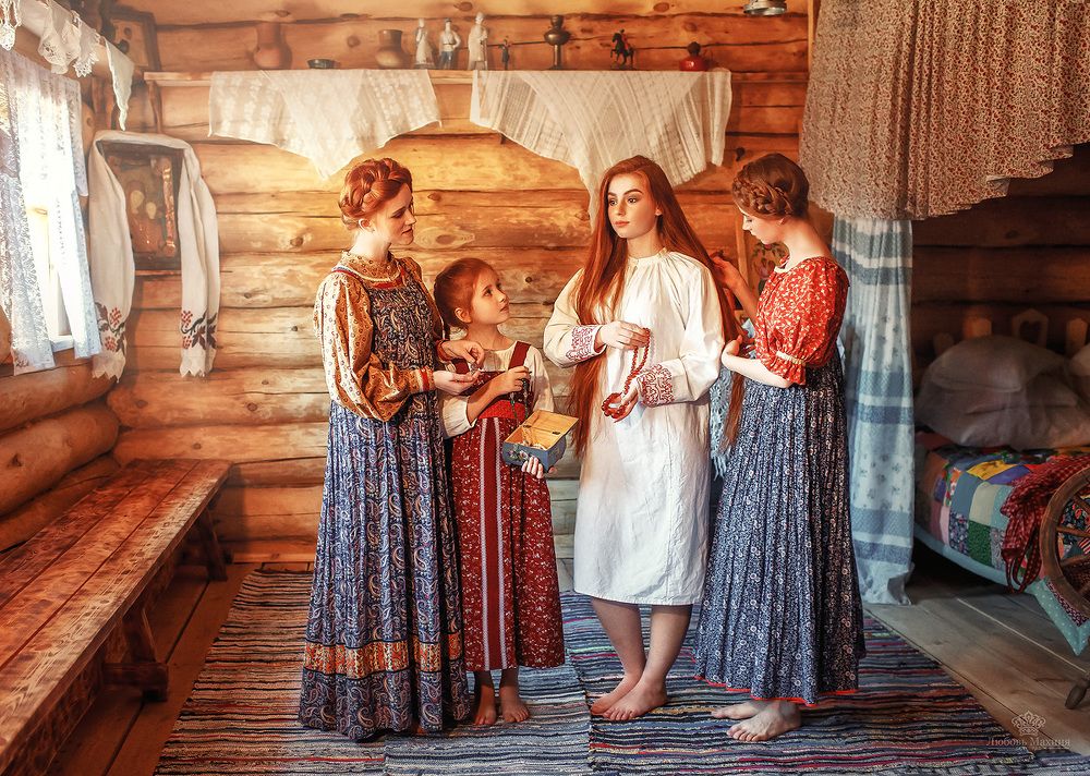 Сборы невесты под венец