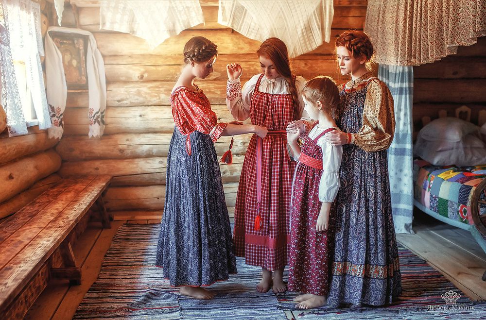 Сборы невесты под венец