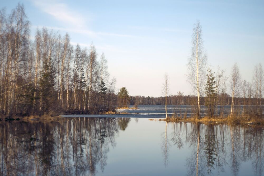 в конце Апреля