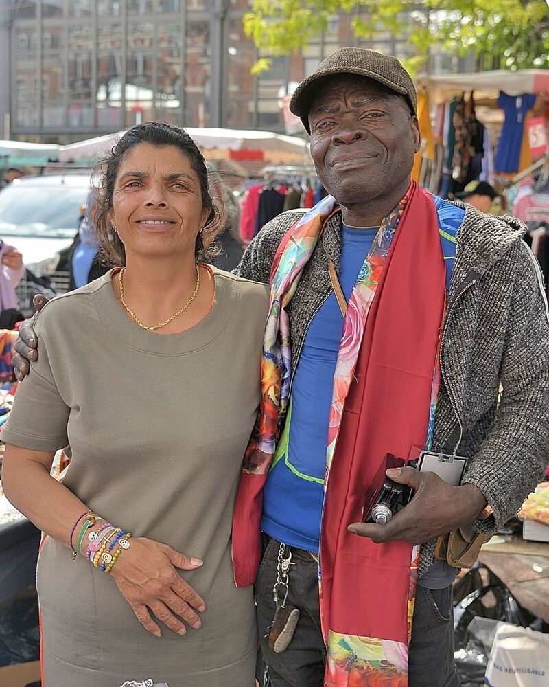 The multicultural city Lille(France).