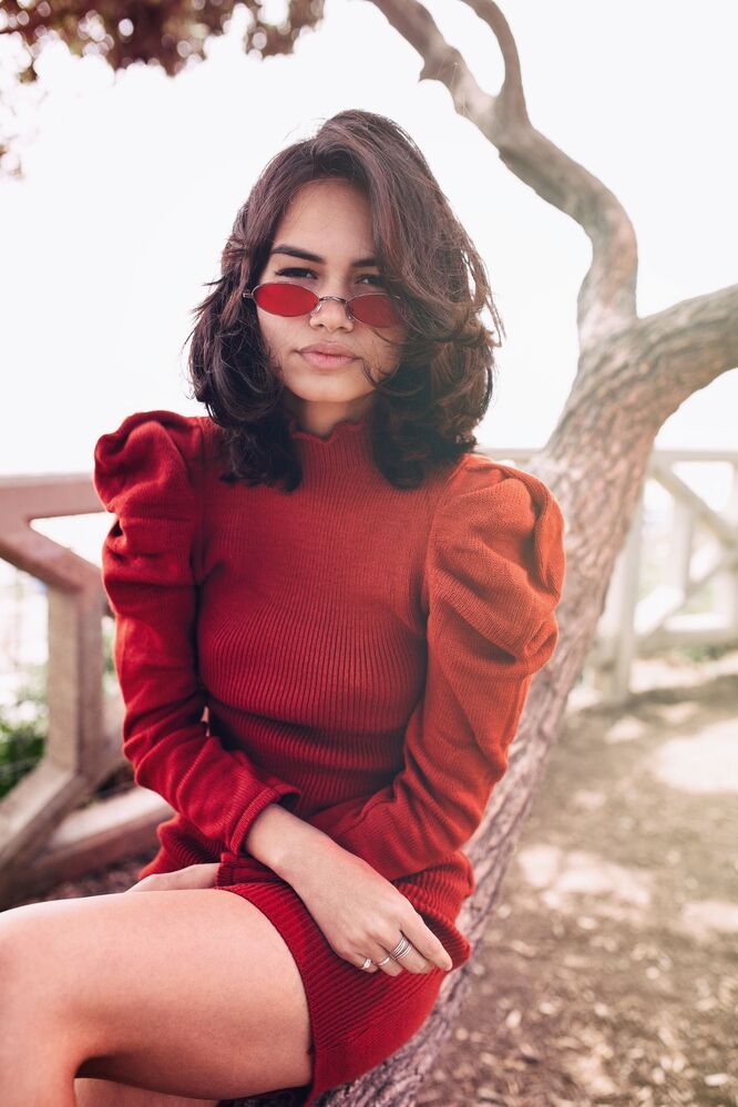 Mysterious and beautiful stranger.