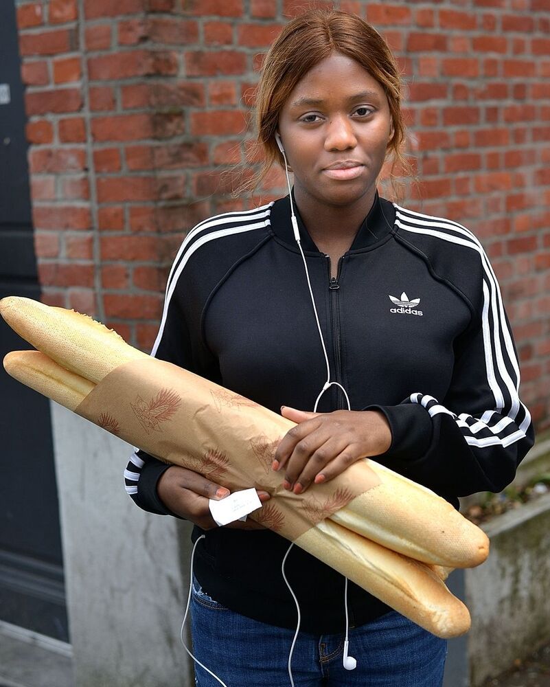 Street portraits of girls from Lille(France).