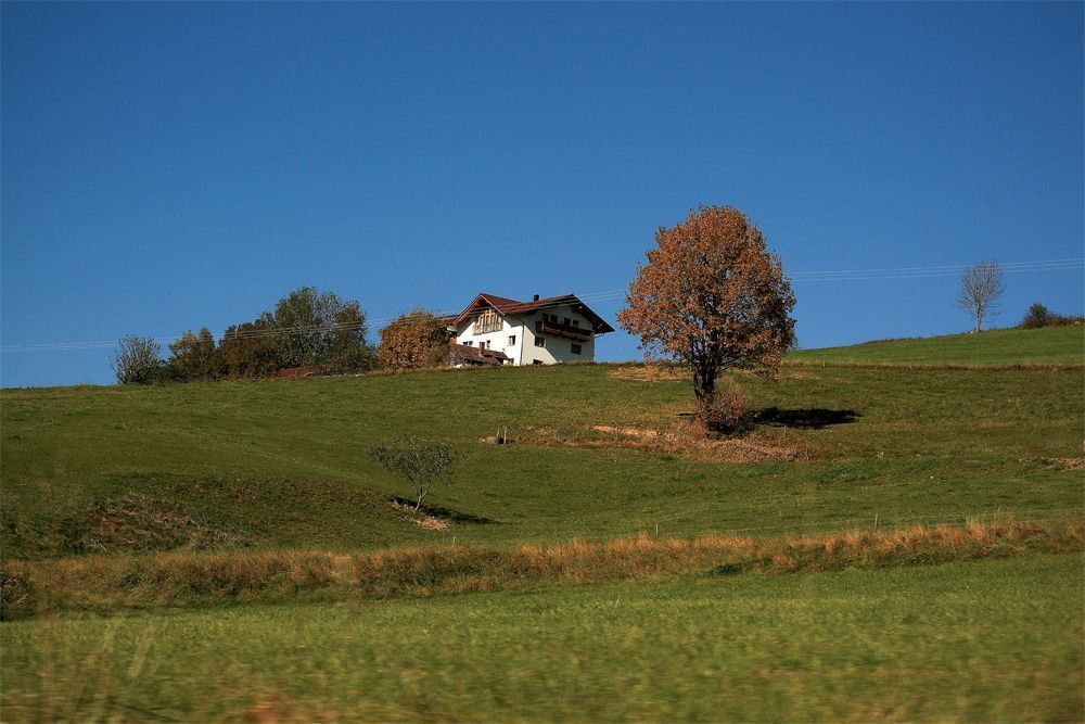 Осень в Баварской деревне..
