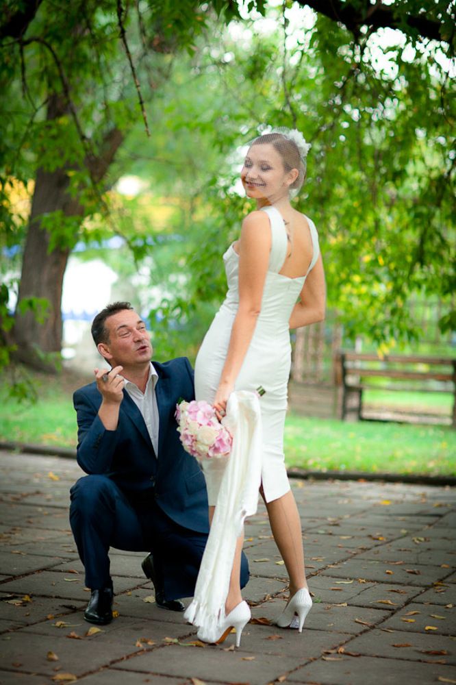 Из  свадебных фотосессий