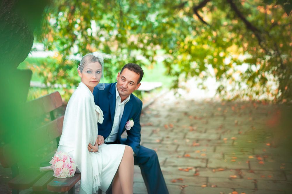 Из  свадебных фотосессий