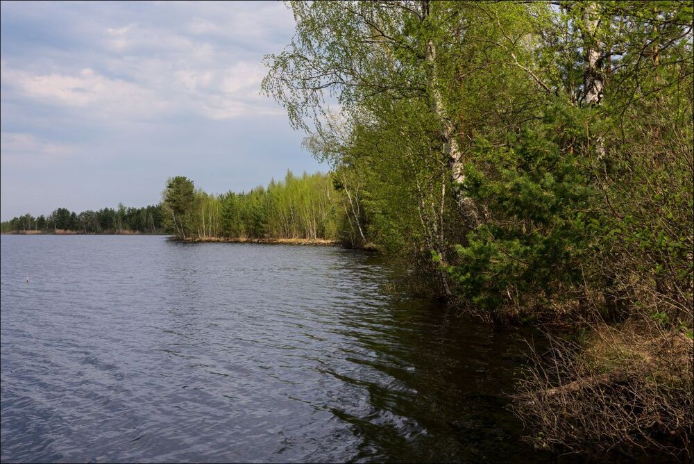 День разгуливается, ветерок разгоняет тучи.