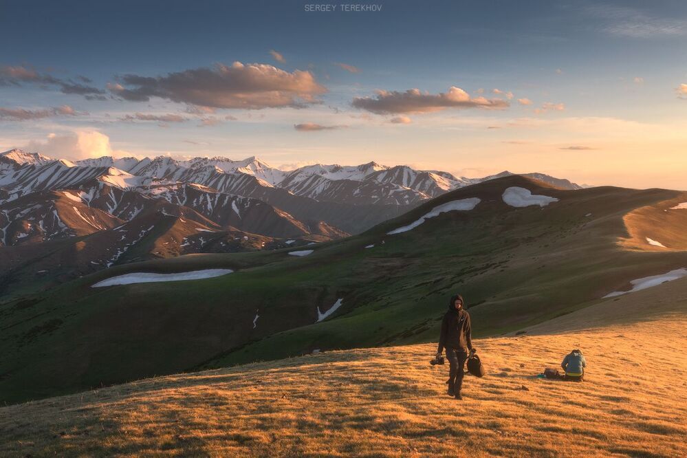 Панорамы с горы Аккогыт (3009м)