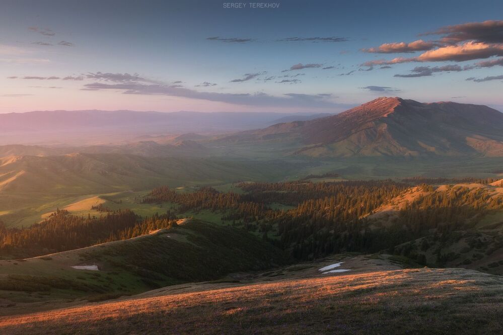 Панорамы с горы Аккогыт (3009м)