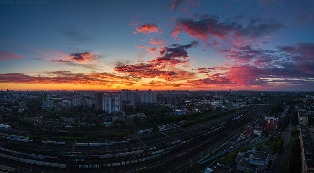 Сегодняшний рассвет в Екатеринбурге