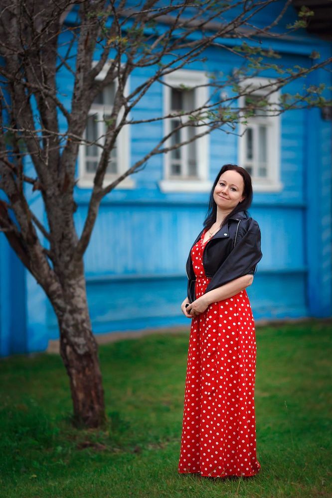 Красное платье Элины
