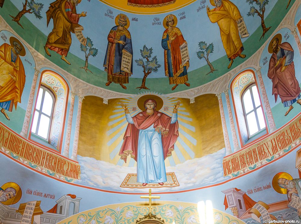 Заокский район,Село Дмитриевское, церковь Дмитрия Солунского
