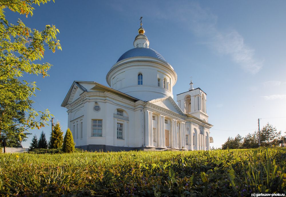Заокский район,Село Дмитриевское, церковь Дмитрия Солунского