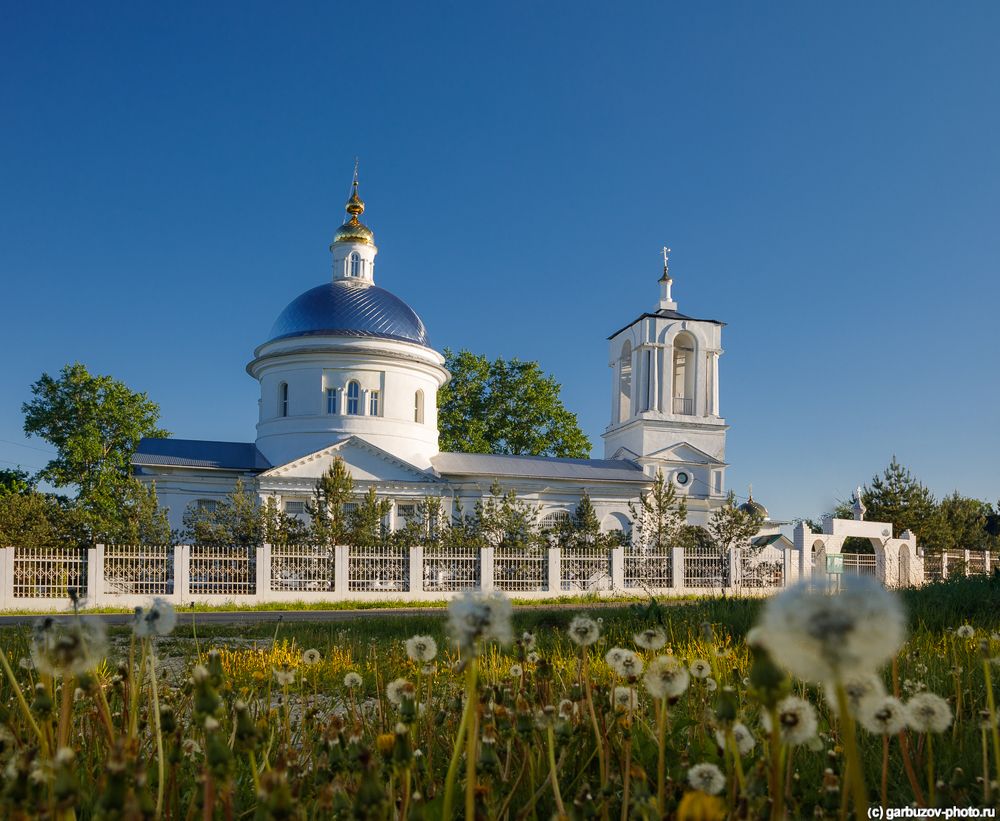 Заокский район,Село Дмитриевское, церковь Дмитрия Солунского