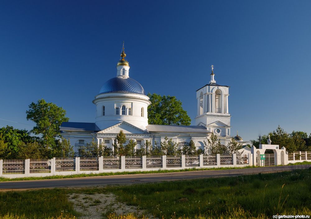 Заокский район,Село Дмитриевское, церковь Дмитрия Солунского