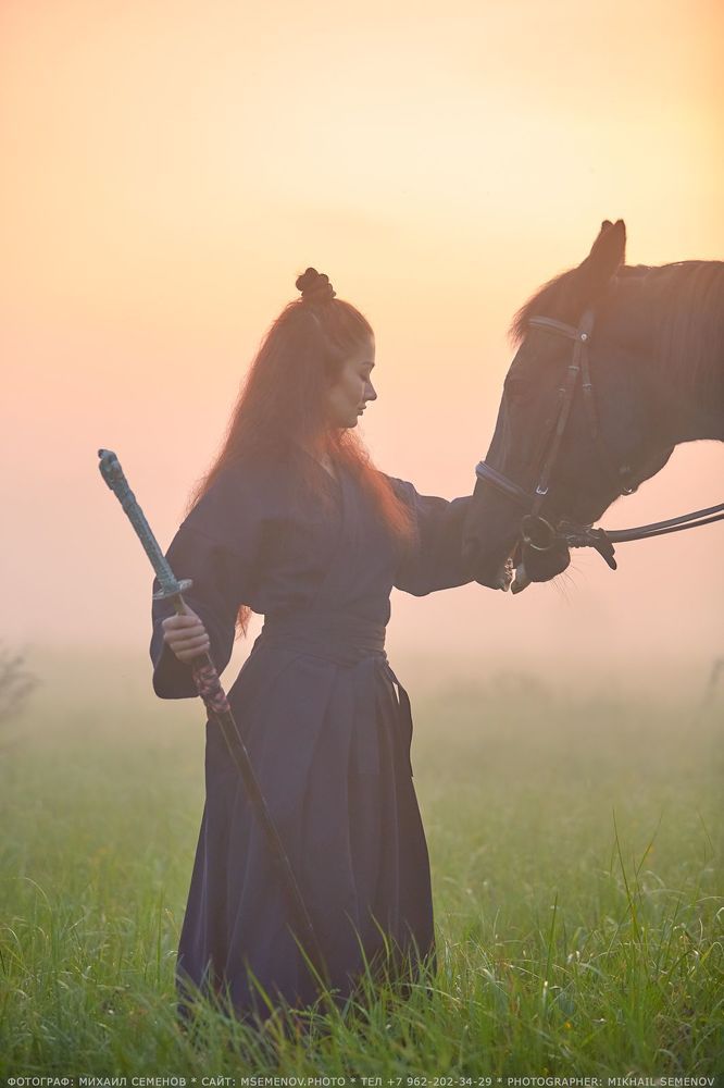 BUSHIDO 武士道 Путь самурая  Снято в рамках ФОТОвыезд 08-09.06  Модель: Дарья Шок