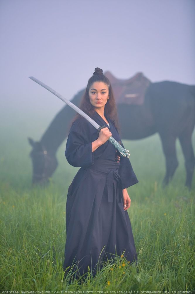 BUSHIDO 武士道 Путь самурая  Снято в рамках ФОТОвыезд 08-09.06  Модель: Дарья Шок