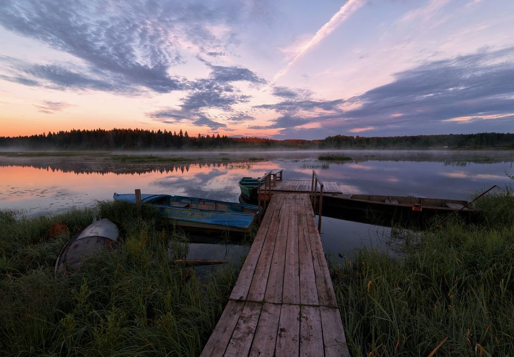 Яркие краски утра