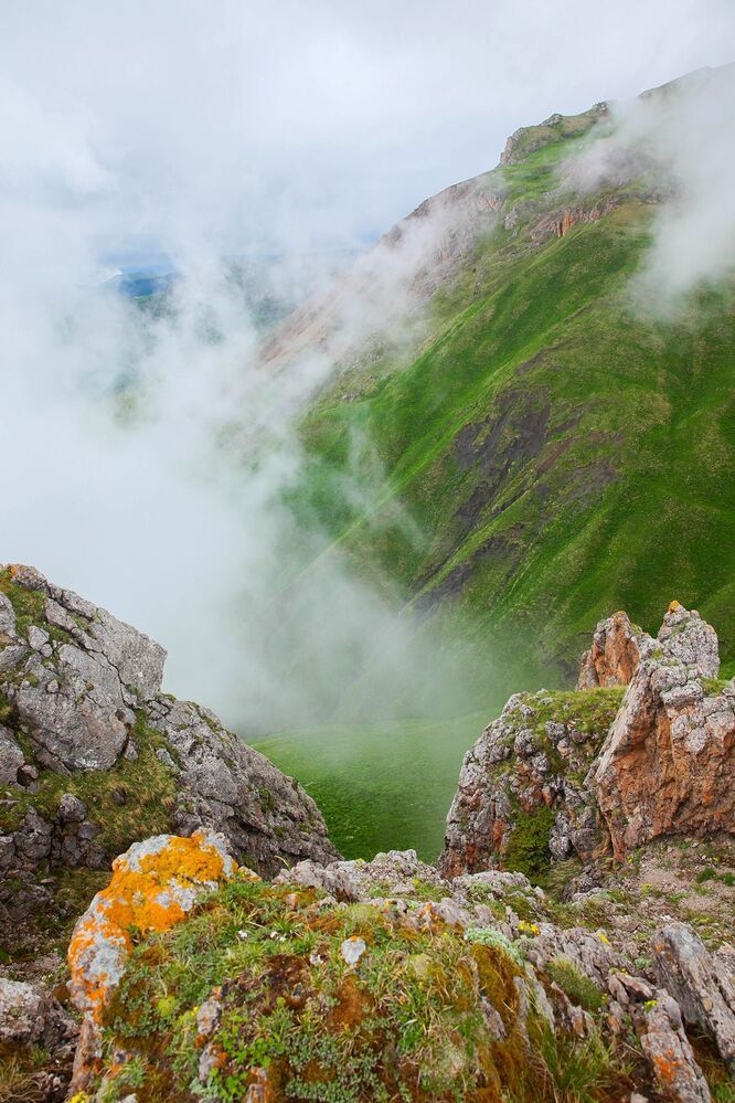 Туман в горах..