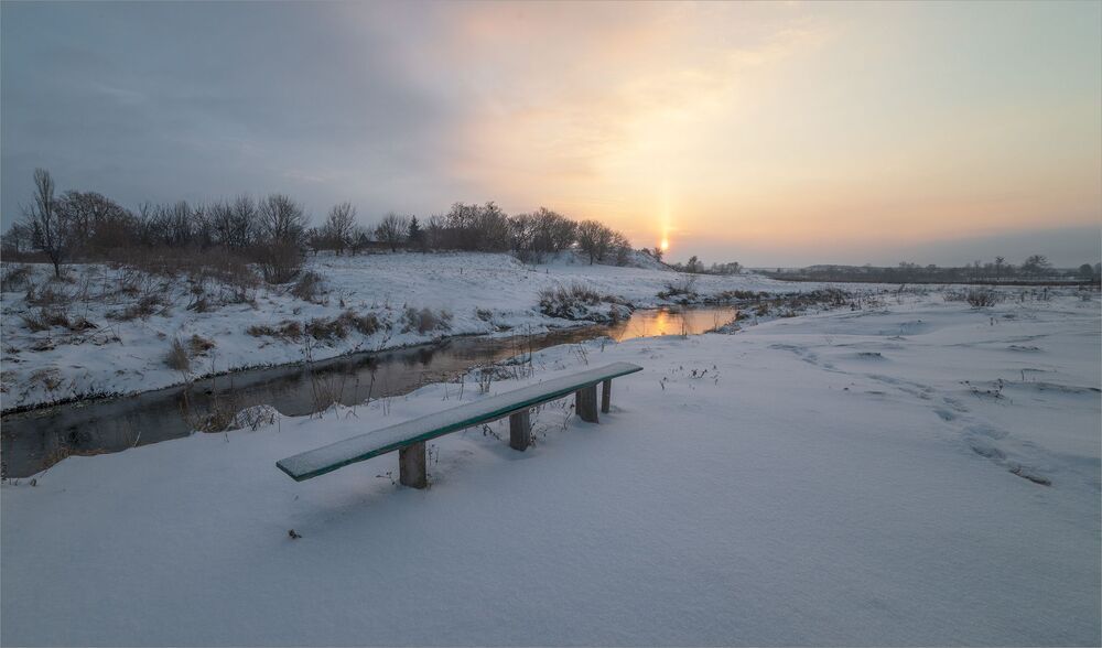 утро на Рождество...