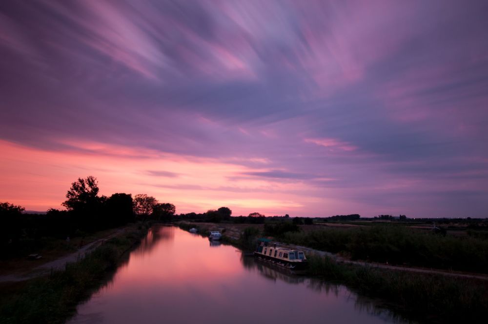 Sunrise on the Midi Channel