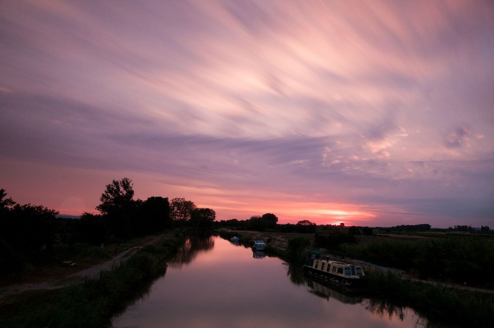 Sunrise on the Midi Channel