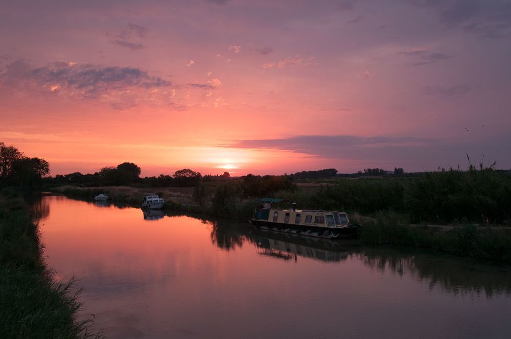 Sunrise on the Midi Channel