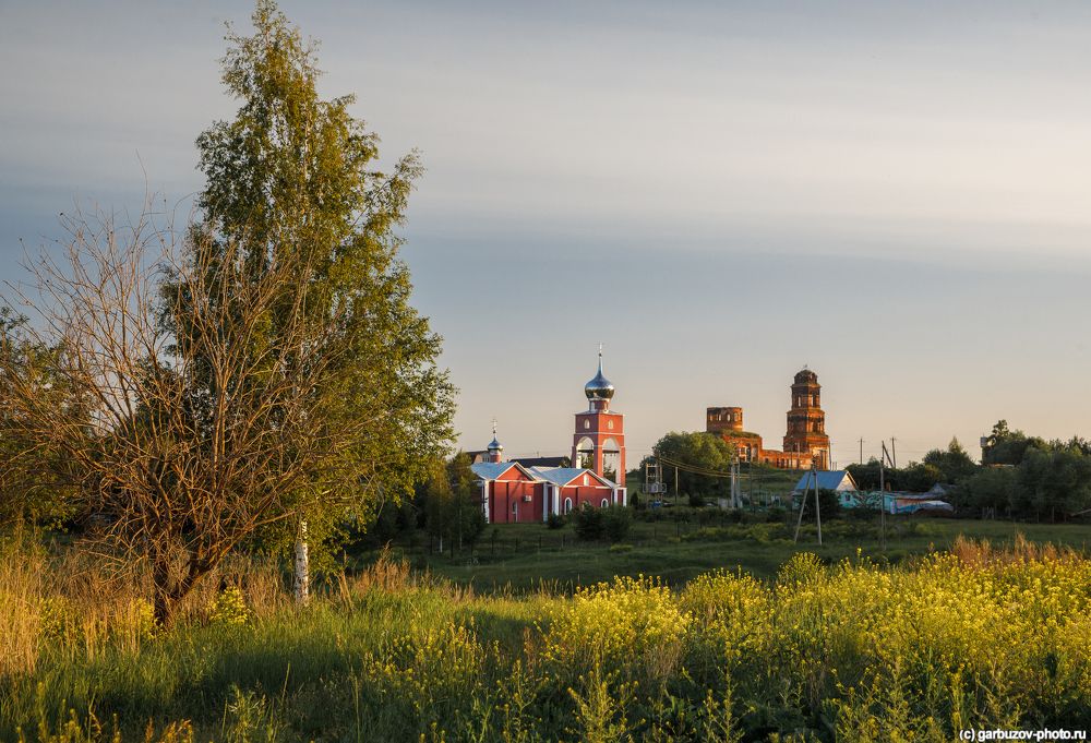 Каменский район. Село Кадное. Церковь Георгия Победоносца