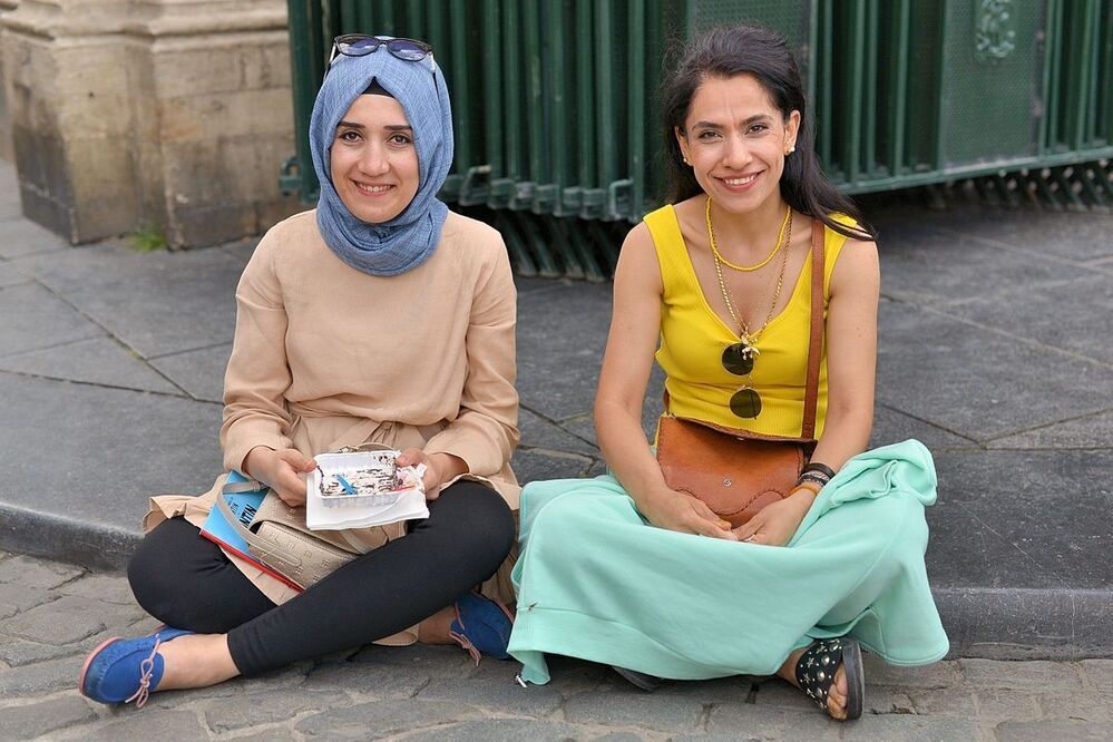 the colorful people of Li&egrave;ge(Belgium).