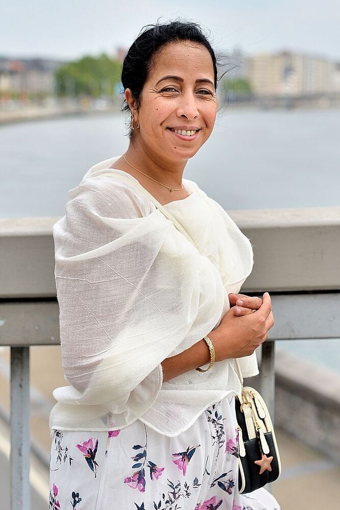 Multicultural portraits of people from Li&egrave;ge(Belgium)
