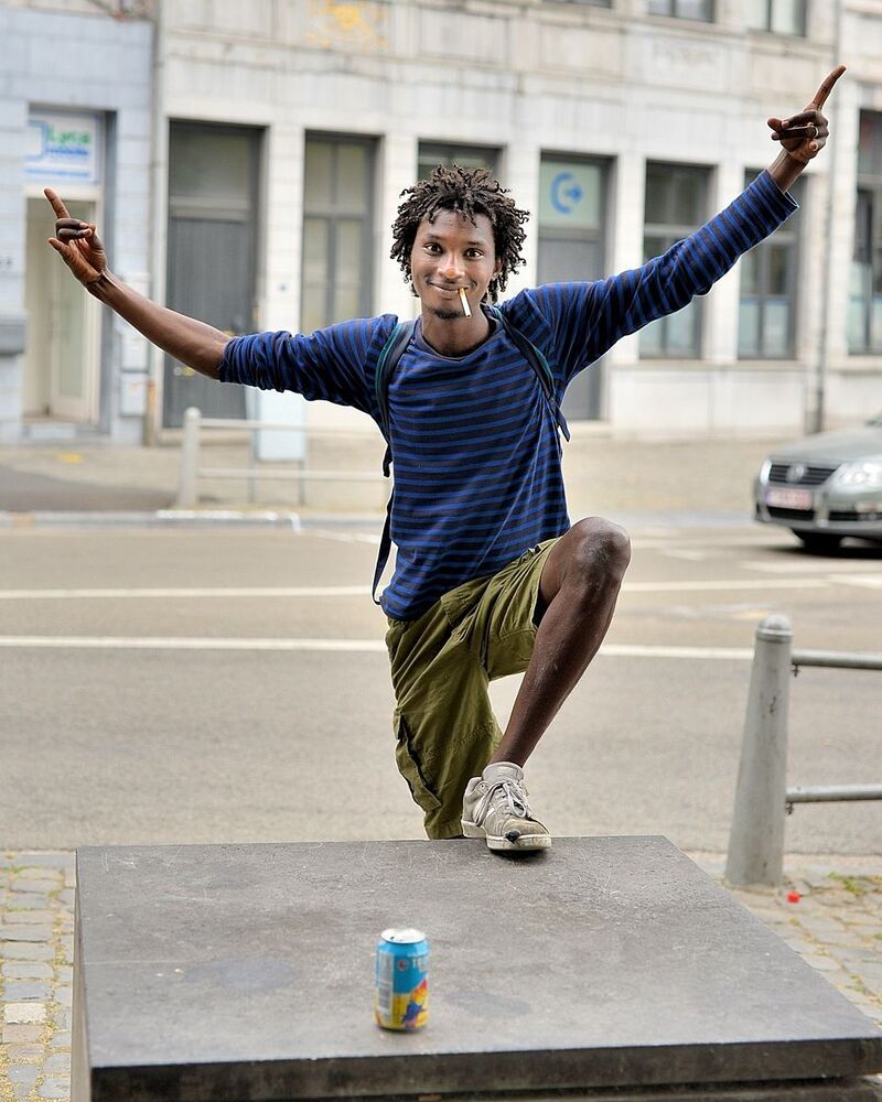 Multicultural portraits of people from Li&egrave;ge(Belgium)