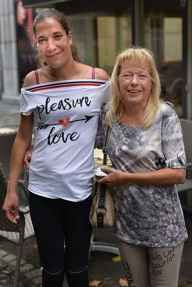 Multicultural portraits of people from Li&egrave;ge(Belgium)