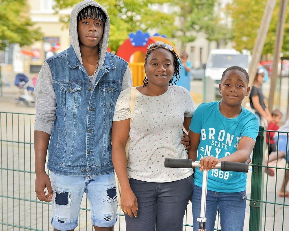 Portraits from people of Borgerhout(Belgium).