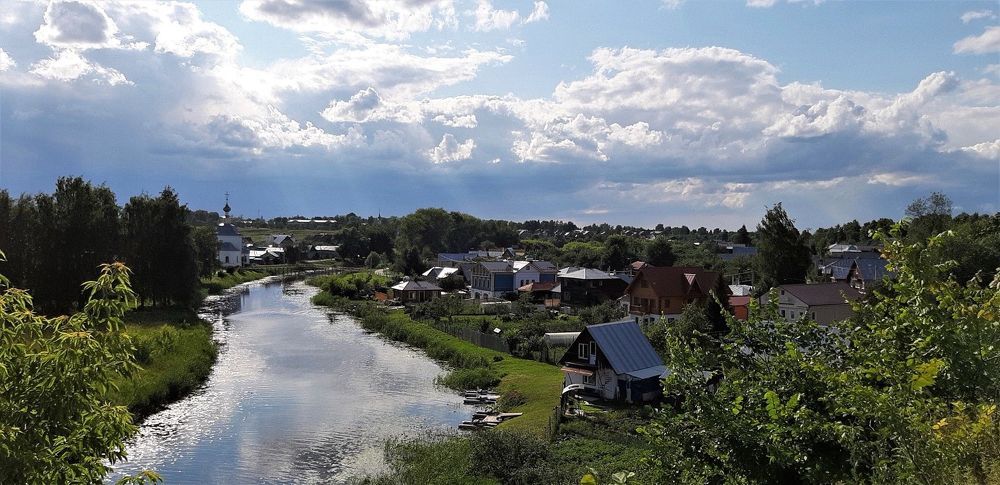Суздаль. Река Каменка