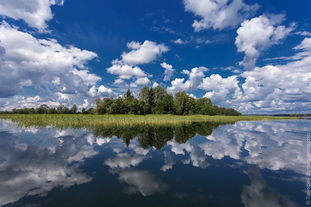 Про облака и отражения
