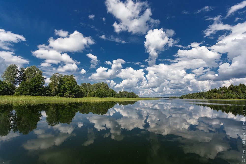 Про облака и отражения