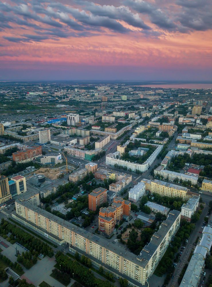 Закат над Челябинском