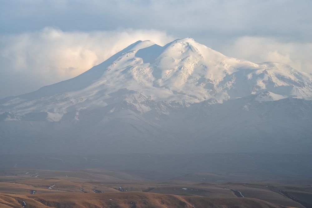 Эльбрус с плато Бермамыт