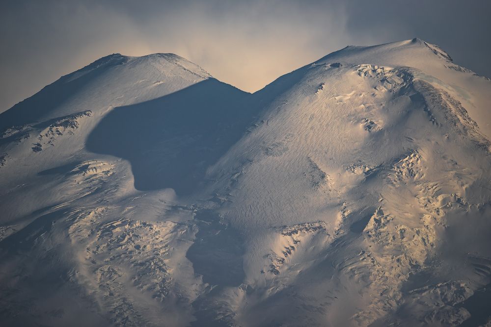 Эльбрус с плато Бермамыт