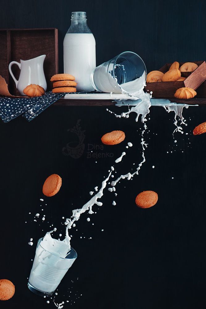 Milk from the top shelf